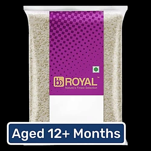 Bb Royal Rice Raw Sona Masoori 5 kg Bag