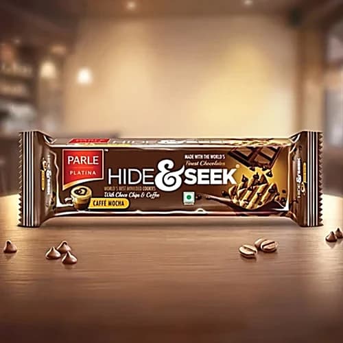 Parle Hide Seek Caffe Mocha Cookies 120 g Pouch