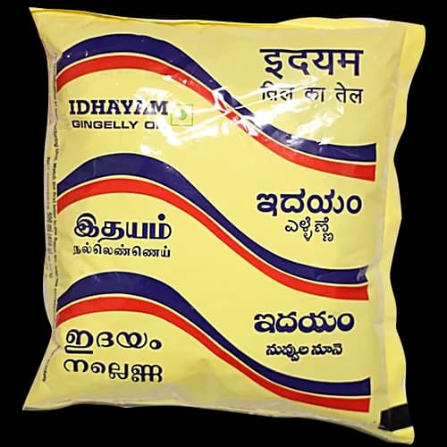 Idhayam Oil Gingelly 500 ml Pouch