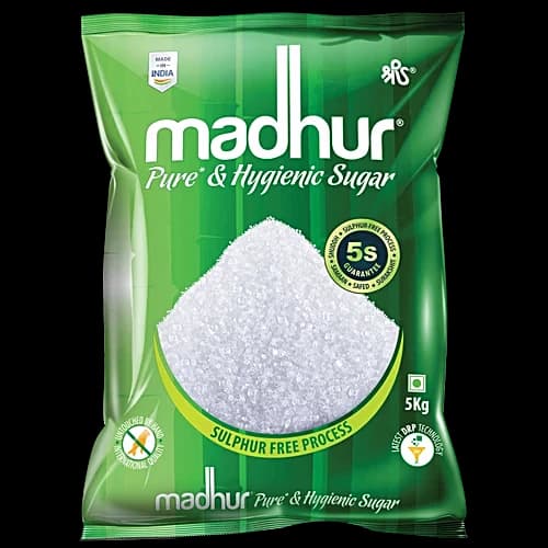 Madhur Sugar Refined 5 kg Pouch