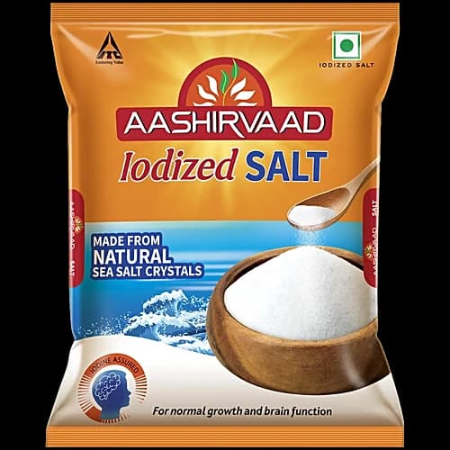 Aashirvaad Salt Iodised 1 kg Pouch