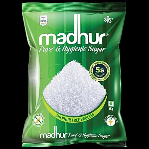 Madhur Sugar Refined 1 kg Pouch