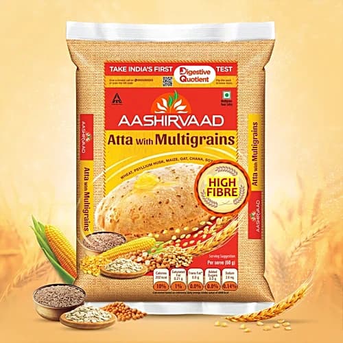 Aashirvaad Atta Multigrains 1 kg Pouch