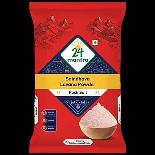 24 Mantra Himalayan Rock Salt Powder 1 kg