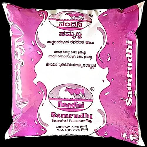 Nandini Samrudhi Milk 500 ml Pouch