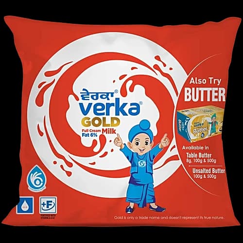 Verka Full Cream Milk Red 500 ml 24