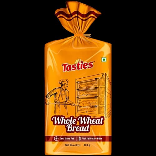 Tasties Whole Wheat Bread 400 g