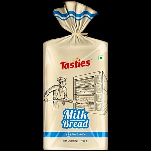 Tasties Milk Bread 400 Gm