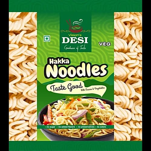 Desi Desi Veg Hakka Noodles 180g 180gm 1
