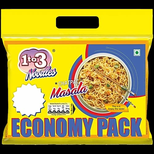 1to3 Noodles Chatpat Noodles Economy Pack 500 g