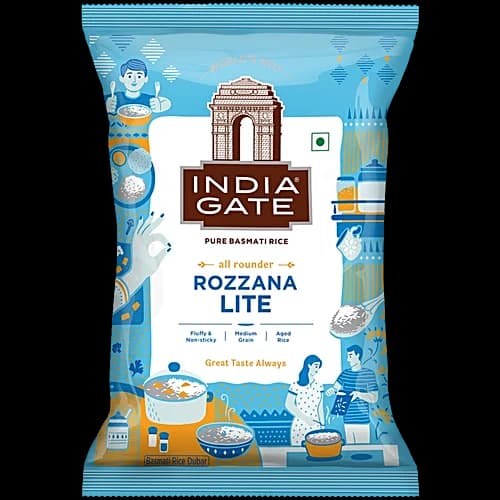 India Gate Rozzana Lite Pure Basmati Rice 1 kg