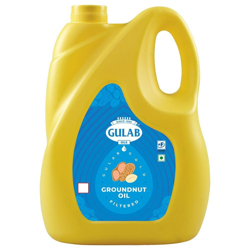 Gulab Gold Filtered Groundnut Oil 4.35 kg
