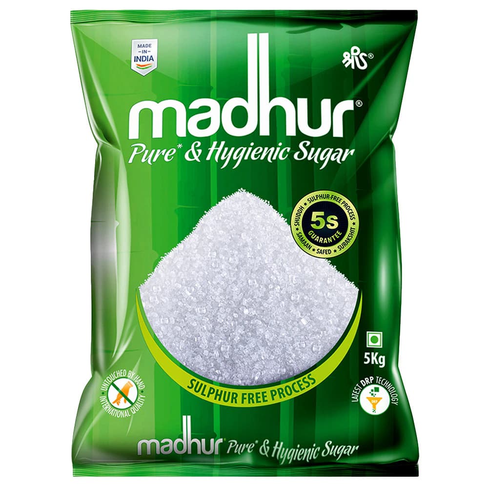 Madhur Pure & Hygienic Sugar 5 kg