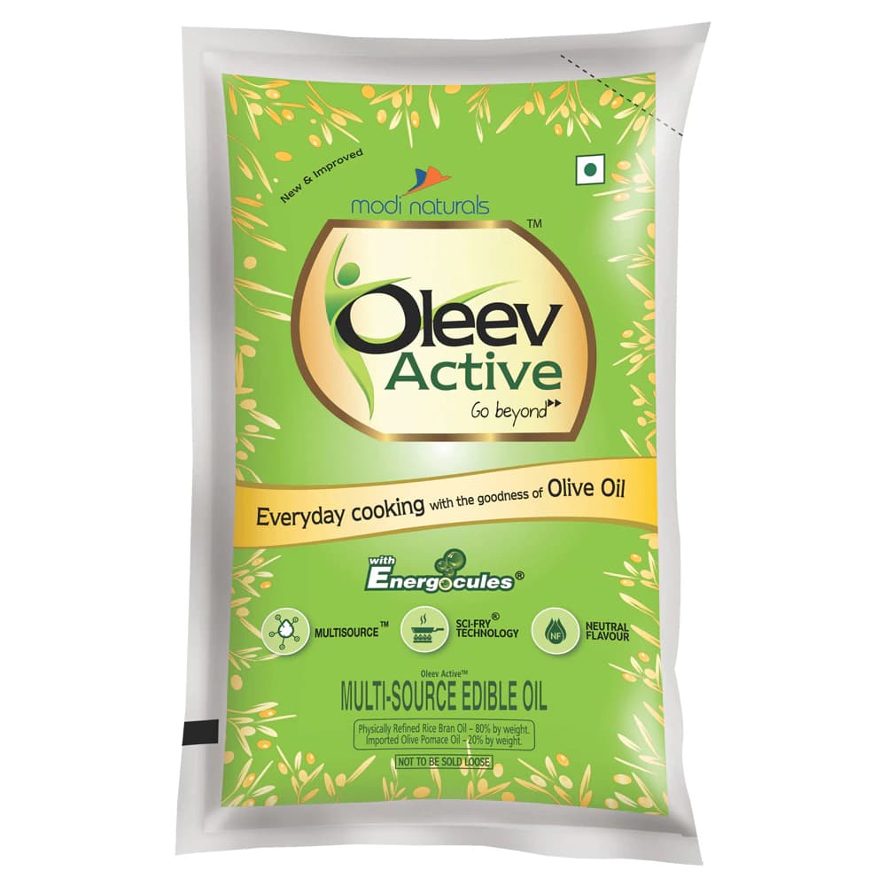 Oleev Active Blended Edible Vegetable Oil 1 L