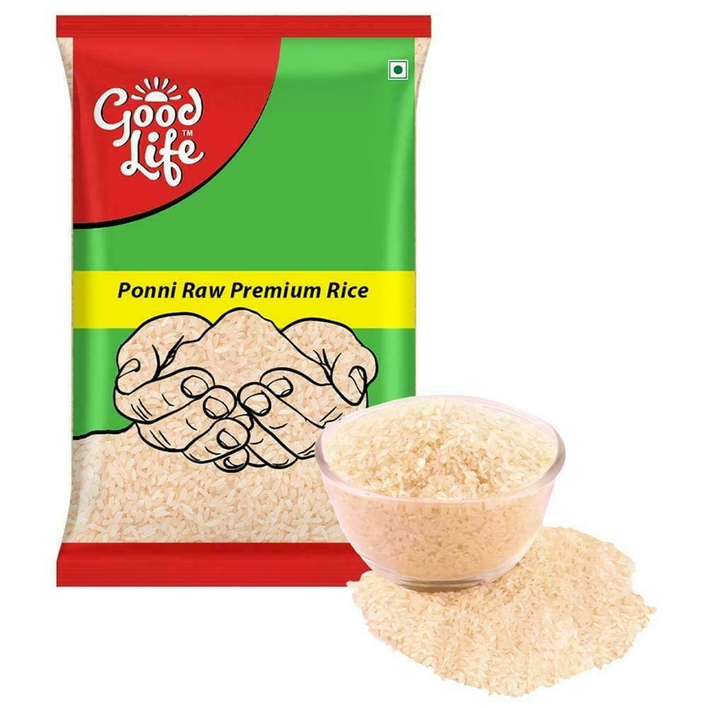Good Life Premium Ponni Raw Rice 1 kg