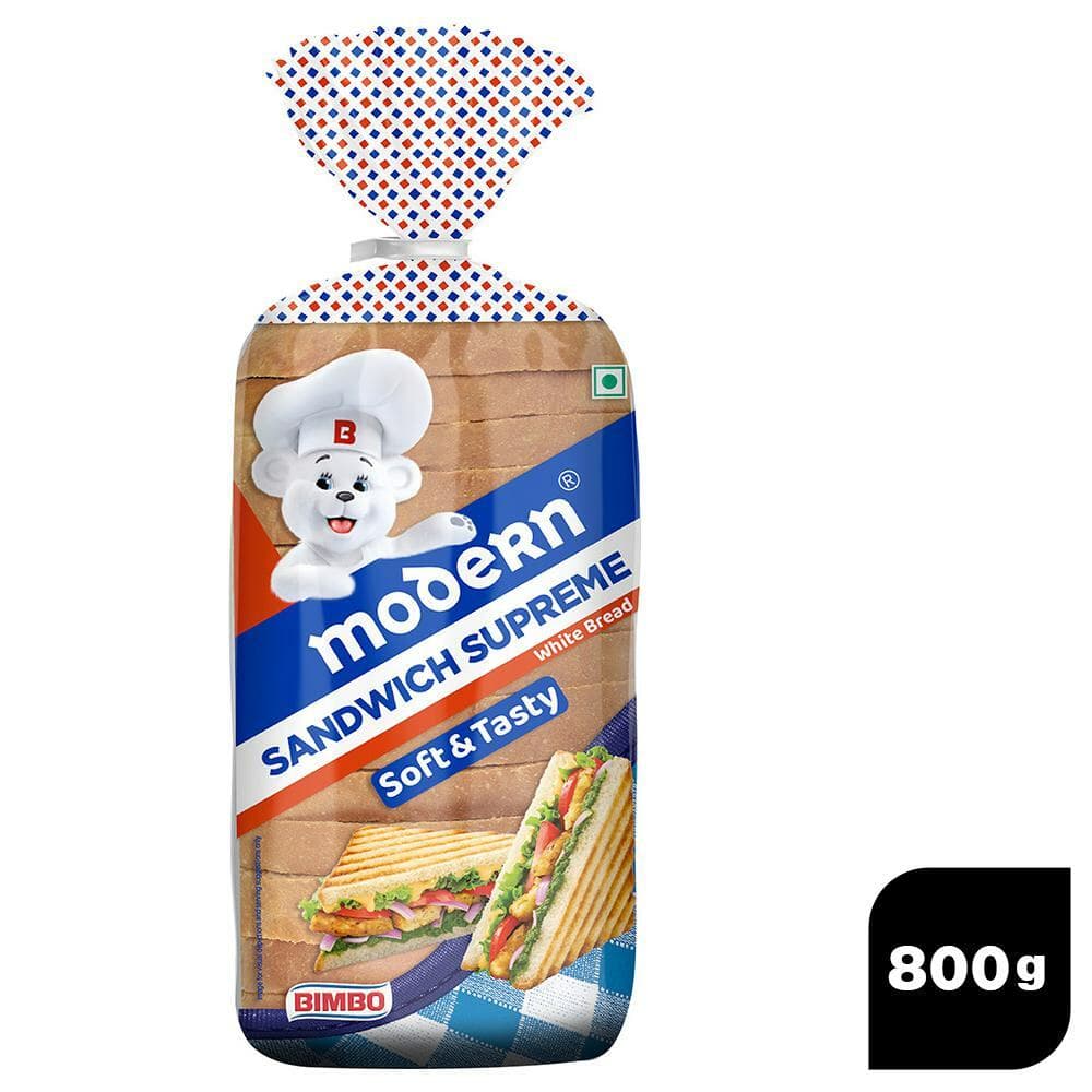 Modern Sandwich Supreme Bread 800 g (Pack)