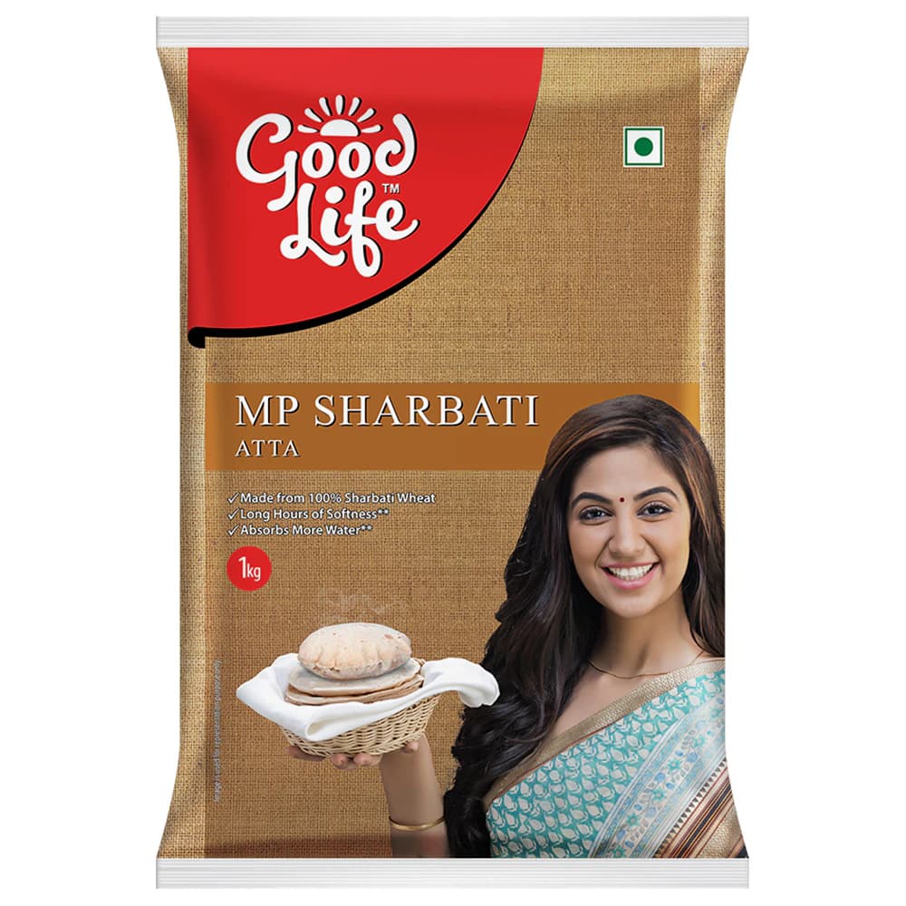Good Life MP Sharbati Atta 1 kg