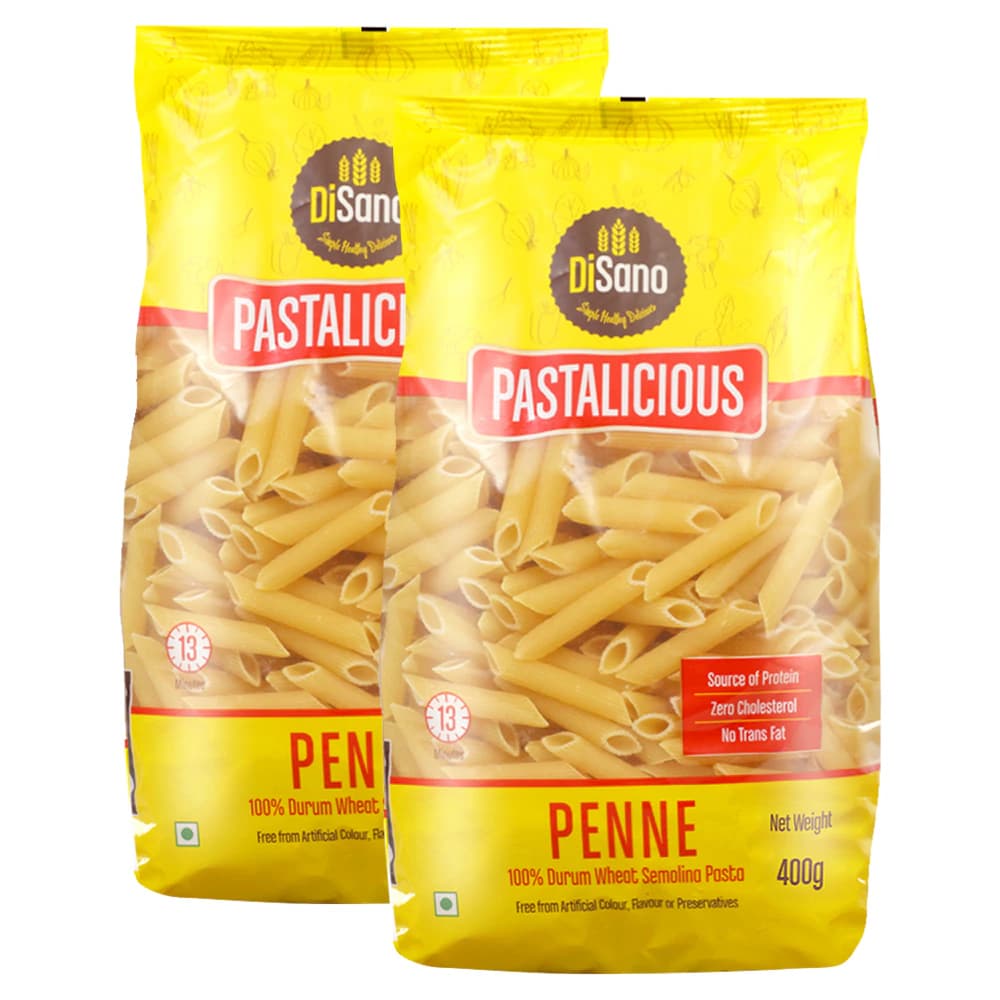 Disano Pastalicious Penne Pasta 400 g (Pack of 2)