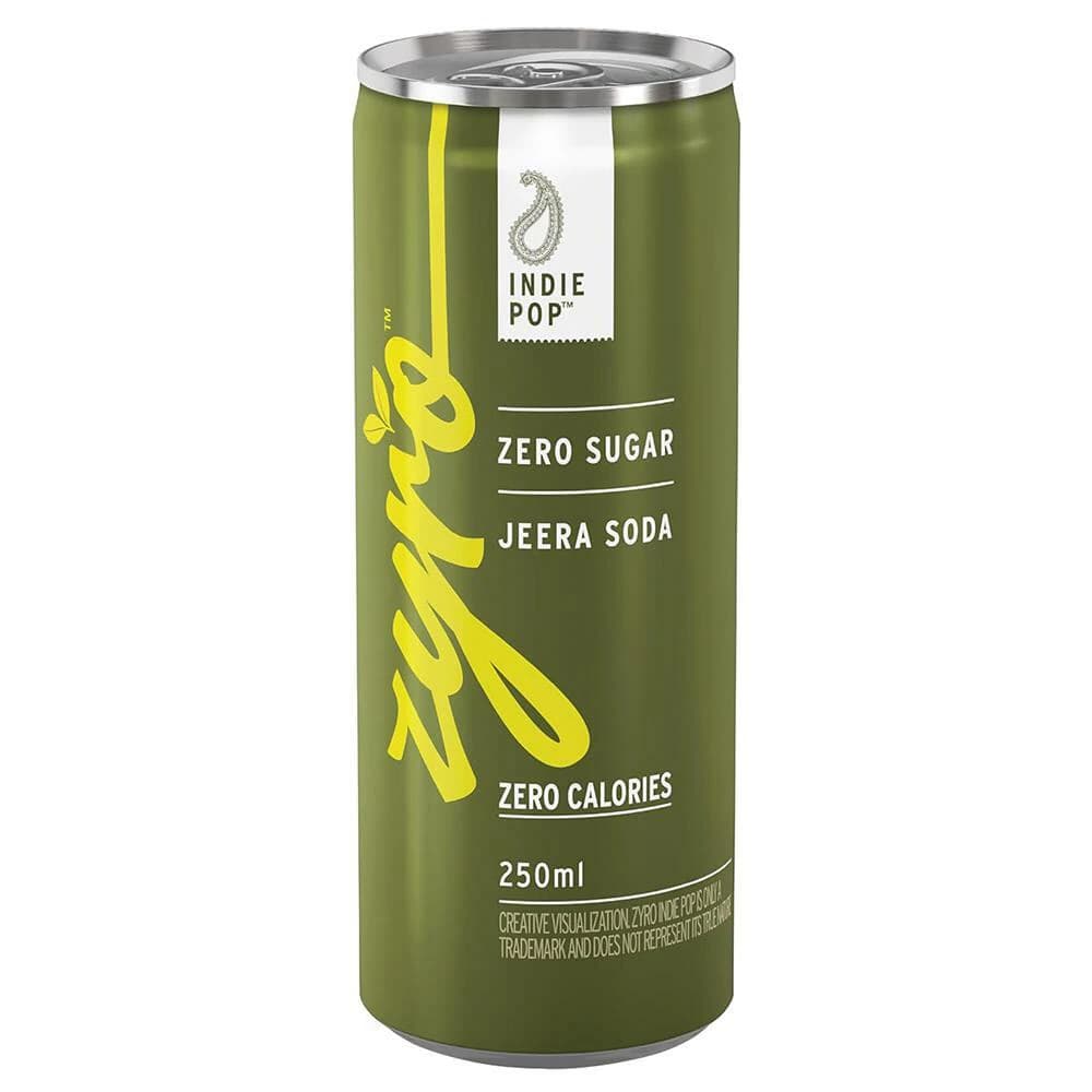 Zyro Zero Sugar Jeera Soda Drink 250 ml