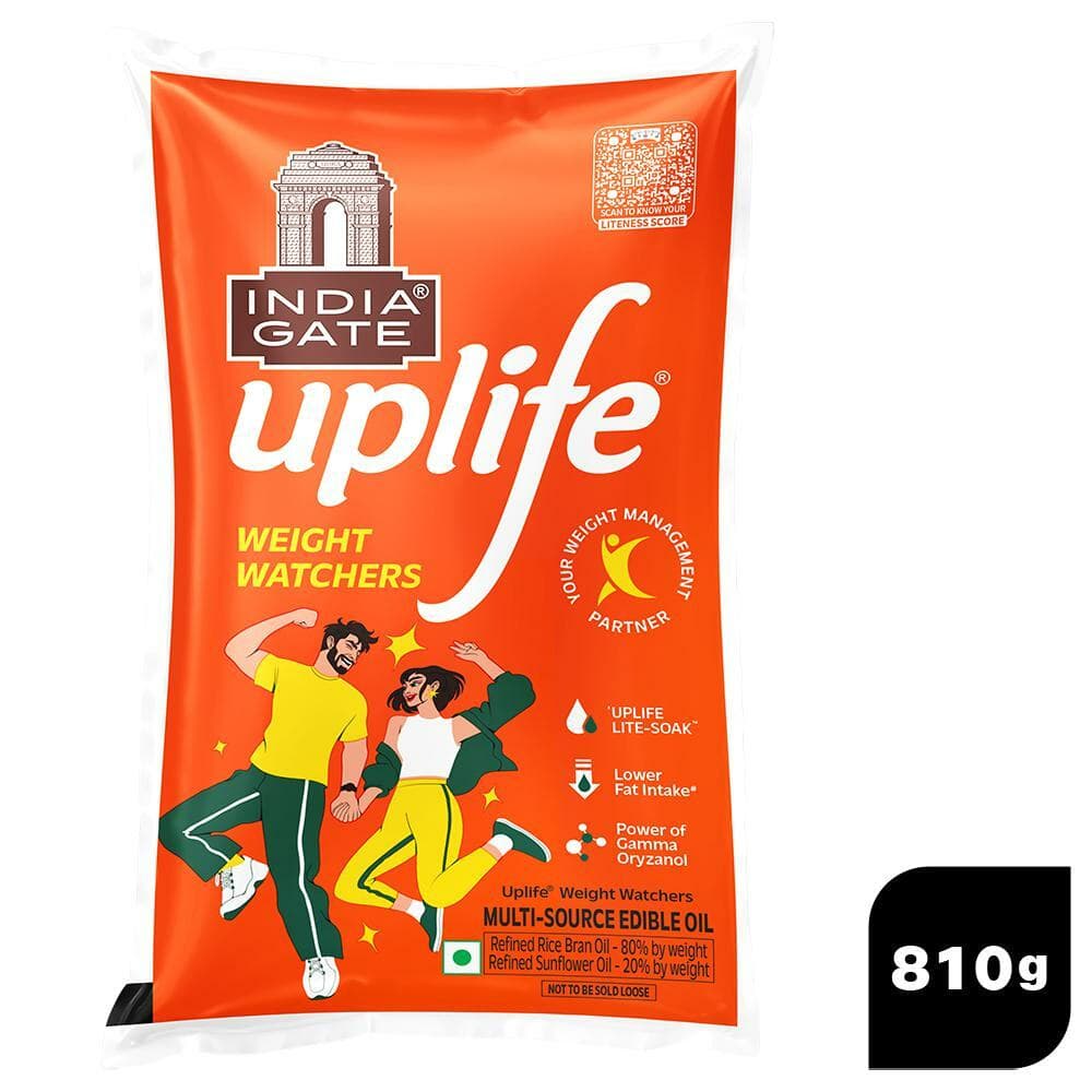 India Gate Uplife Weight Watchers Multi Source Edible Oil 810 g