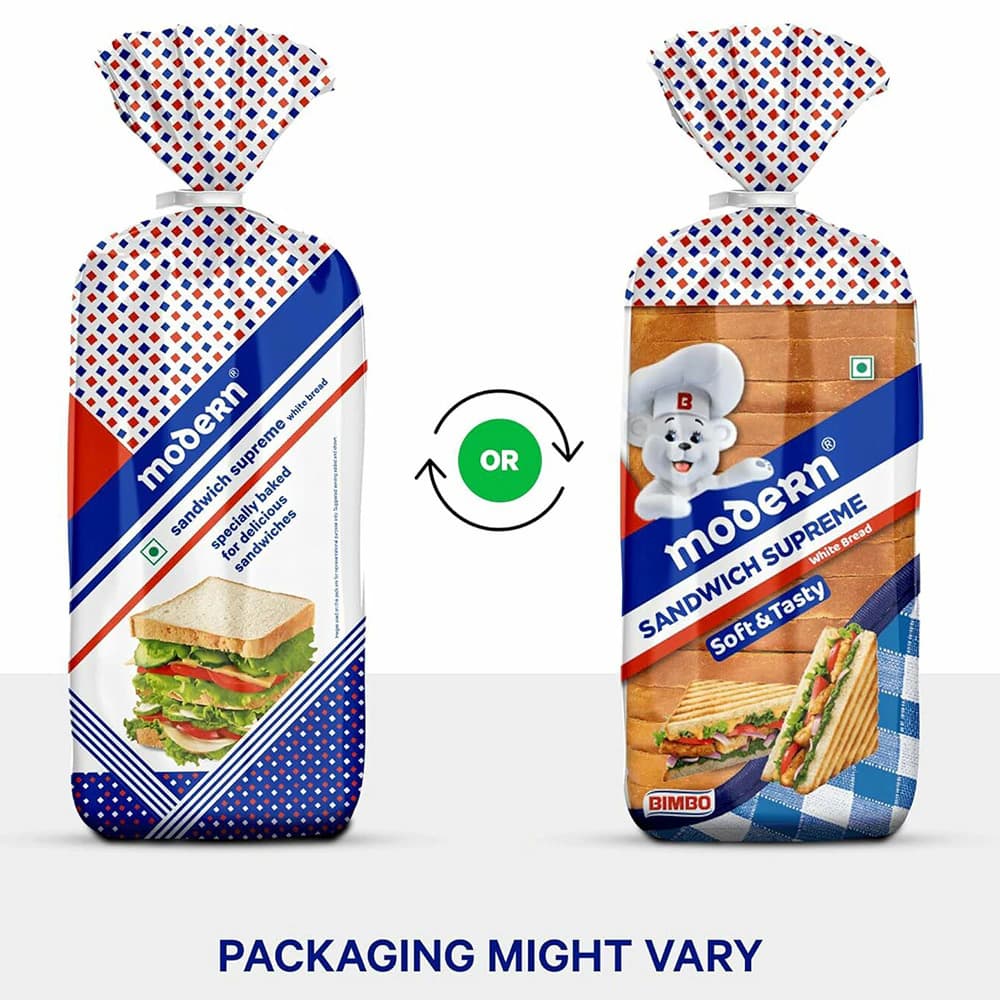 Modern Sandwich Supreme White Bread 400 g