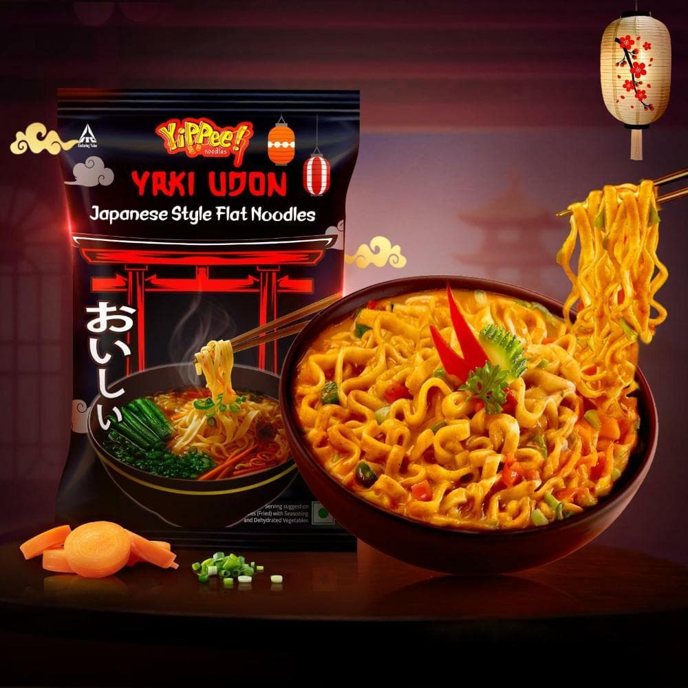 YiPPee! Thick & Savoury Yaki Udon Noodles 73 g