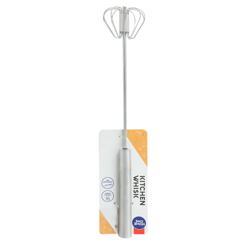Home One Stainless Steel Wire Kitchen Whisk 36cm