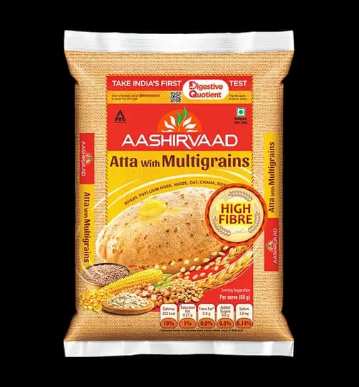 Aashirvaad Multigrains Atta 1 kg x 2