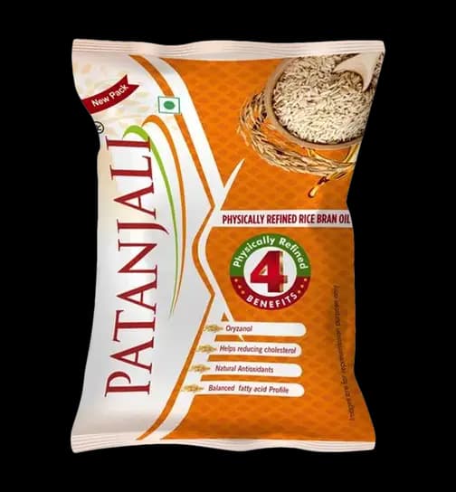 Patanjali Rice Bran Oil 750 g x 2