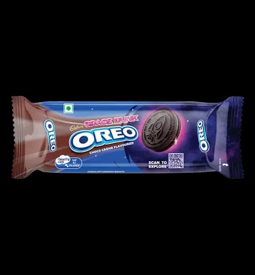Cadbury Oreo Chocolate Flavour Creme Sandwich Biscuit 41.75 g x 2