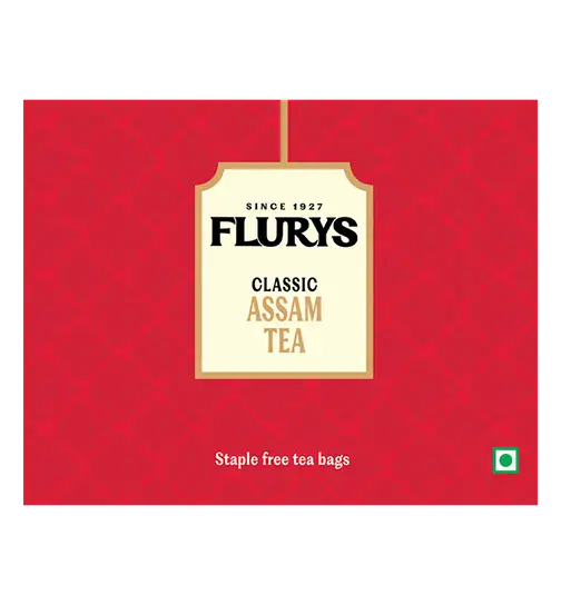 Flurys Assam 100 Tea Bags 100 Pieces