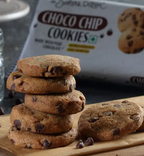 The Baker's Dozen Chocochip Cookies, Zero Preservatives 60 g x 2