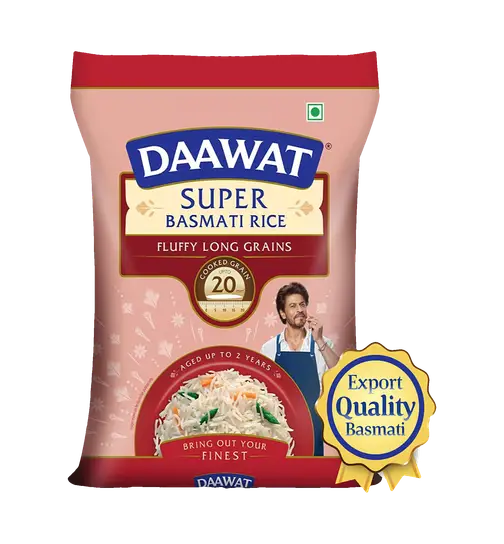 DAAWAT Super Long Grain Basmati Rice 5 kg