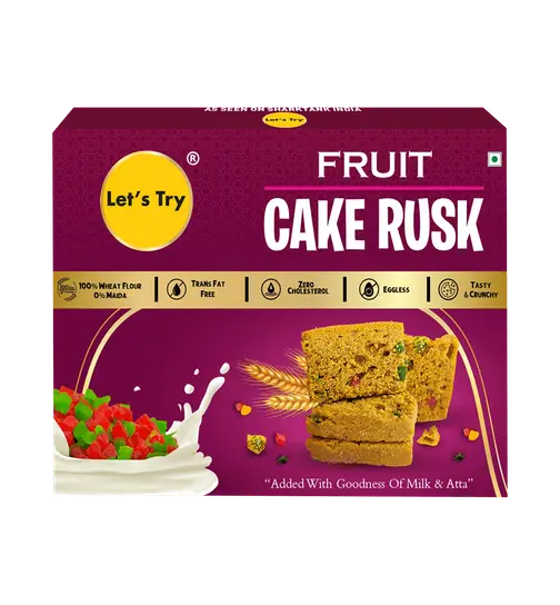 Let's Try Fruit Cake Rusk 200 g