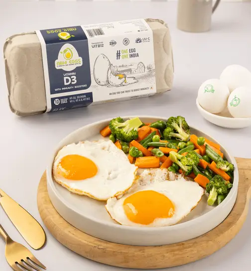 Abhi Eggs VIT D3 10 Pieces