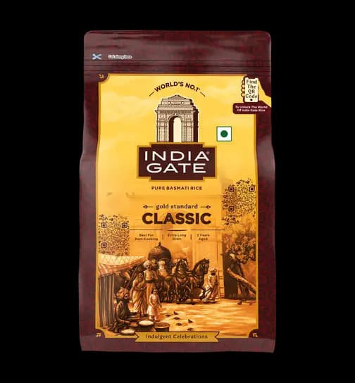 India Gate Classic Premium Basmati Rice 500 g x 2