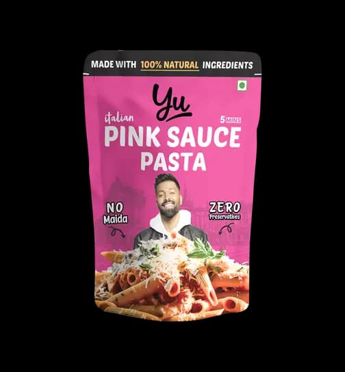 Yu Pink Sauce Instant Wheat Pasta (Penne) 65 g x 2