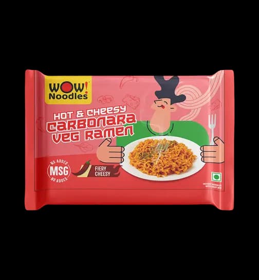 WOW Noodles Hot & Cheesy Carbonara 75 g