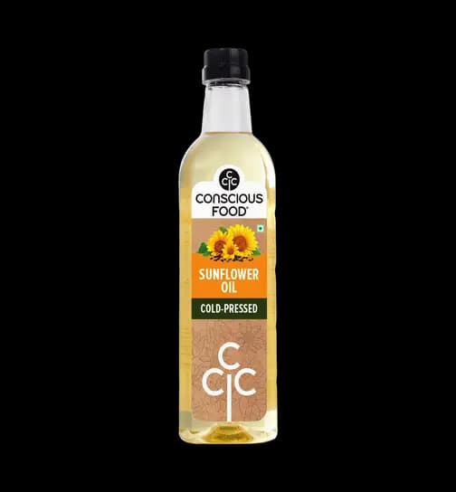 Conscious Food Sunflower Oil Bottle 1 ltr