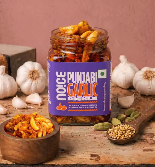 NOICE Punjabi Garlic Pickle (Homestyle & No preservatives) 200 g