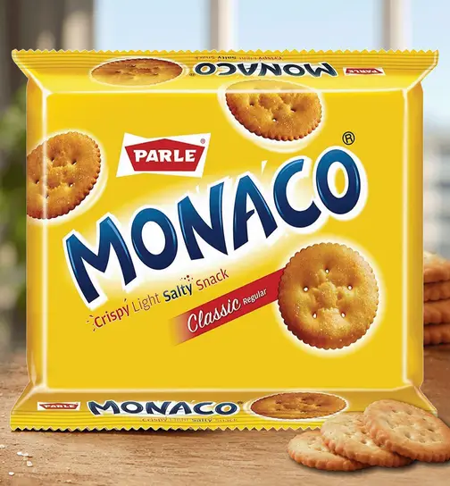Parle Monaco Crispy Light Salty Snack 185.6 g x 3