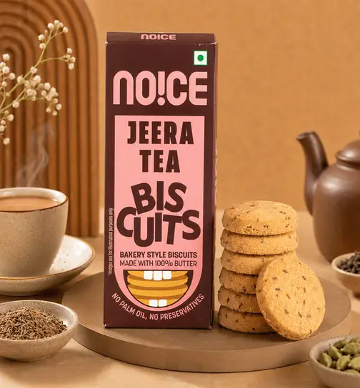 NOICE Jeera Tea Biscuits (Zero Palm Oil Cookies) 70 g