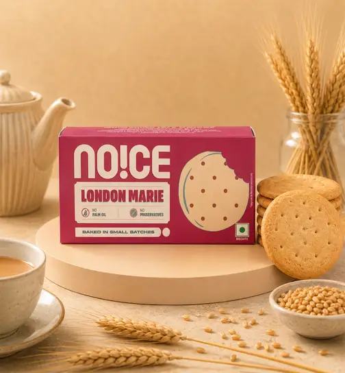 NOICE London Marie Biscuits (No Palm Oil, No Preservatives) 200 g