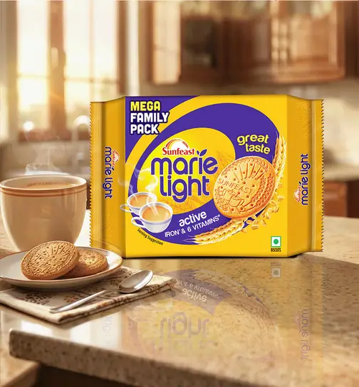 Light Active Marie Biscuits by Sunfeast 924 g x 2