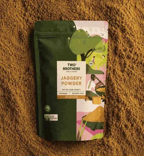 Two Brothers India Farms Jaggery Powder 500 g