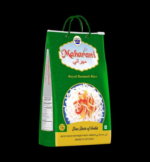Maharani Royal Basmati Long Grain Parboiled Basmati Rice 5 kg