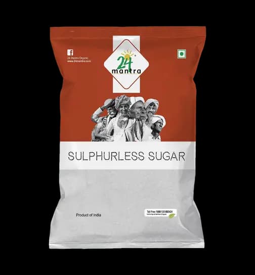 24 Mantra Sulphurless Sugar 1 kg x 2
