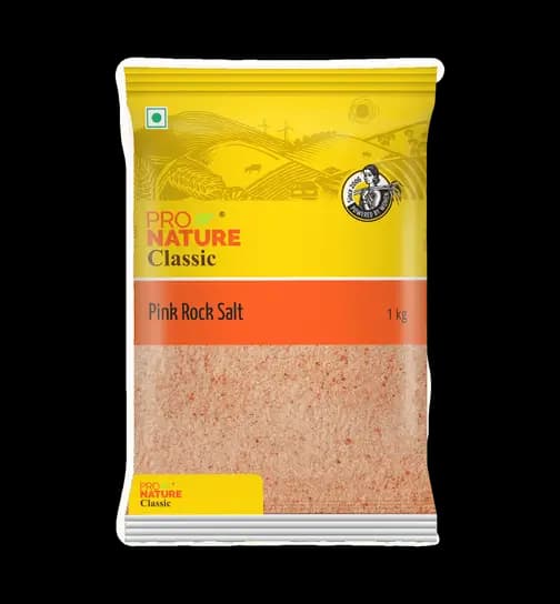 Pro Nature Organic Himalayan Pink Salt (Sendha Namak) 1 kg