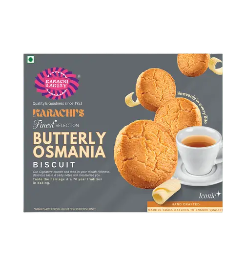 Karachi Bakery Butterly Osmania Biscuits 300 g