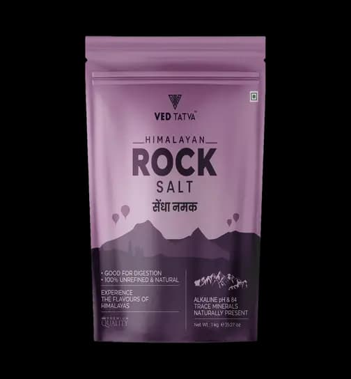 Ved tatva Himalayan Rock Salt (Sendha Namak) 1 kg